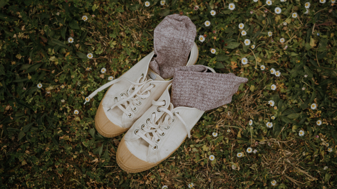 Chaussettes en lin légères été hommes couleur